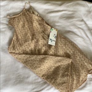 Show me your Mumu sequin accent dress NWT